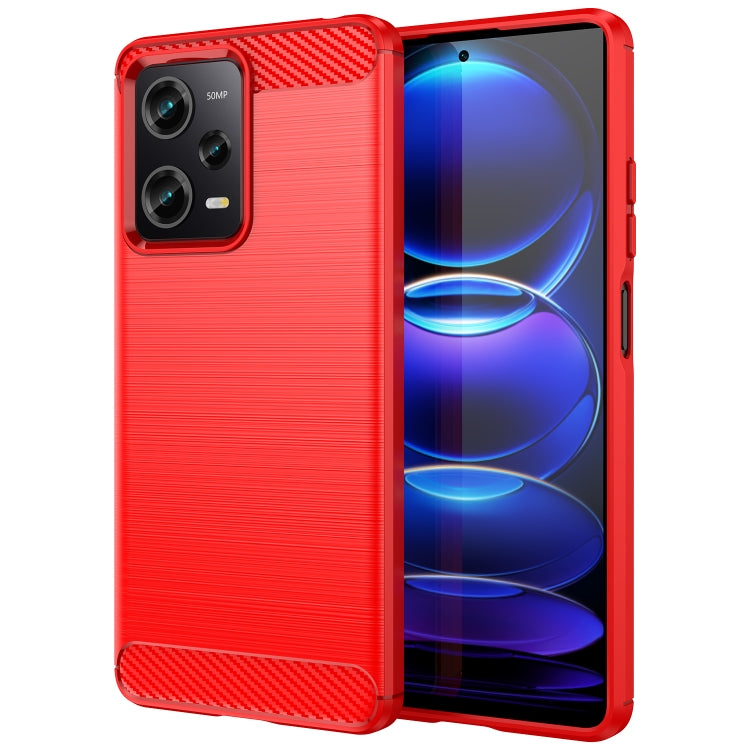 Brushed Texture Carbon Fiber TPU Phone Case, For Samsung Galaxy F04, For Xiaomi Redmi K60E, For Xiaomi Poco C50, For Xiaomi Redmi Note 12 Pro Speed, For Infinix Note 12i, For Infinix Hot 12 Play, For Infinix Hot 12 Play NFC, For Infinix Hot 20S        ...