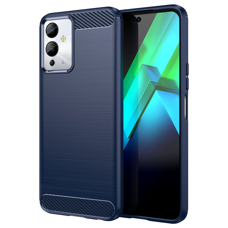 Brushed Texture Carbon Fiber TPU Phone Case, For Samsung Galaxy F04, For Xiaomi Redmi K60E, For Xiaomi Poco C50, For Xiaomi Redmi Note 12 Pro Speed, For Infinix Note 12i, For Infinix Hot 12 Play, For Infinix Hot 12 Play NFC, For Infinix Hot 20S        ...