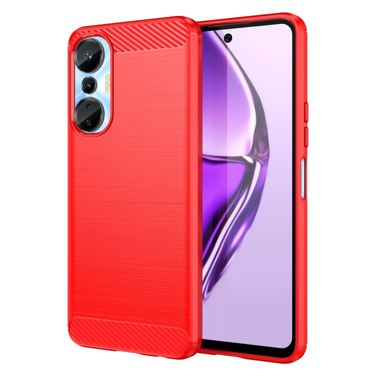 Brushed Texture Carbon Fiber TPU Phone Case, For Samsung Galaxy F04, For Xiaomi Redmi K60E, For Xiaomi Poco C50, For Xiaomi Redmi Note 12 Pro Speed, For Infinix Note 12i, For Infinix Hot 12 Play, For Infinix Hot 12 Play NFC, For Infinix Hot 20S        ...