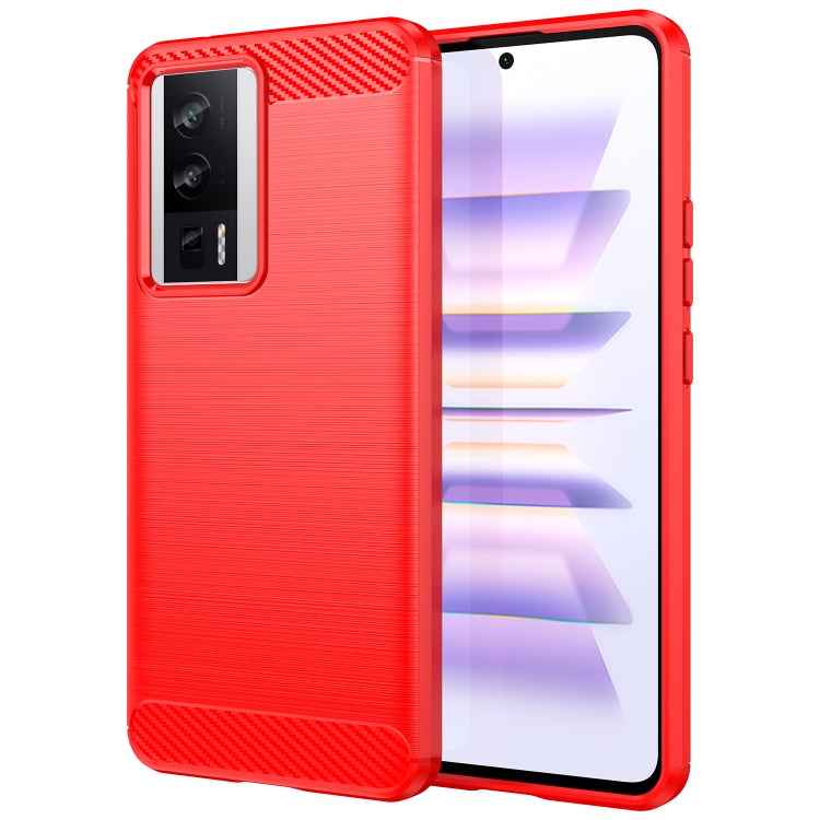 Brushed Texture Carbon Fiber TPU Phone Case, For Samsung Galaxy F04, For Xiaomi Redmi K60E, For Xiaomi Poco C50, For Xiaomi Redmi Note 12 Pro Speed, For Infinix Note 12i, For Infinix Hot 12 Play, For Infinix Hot 12 Play NFC, For Infinix Hot 20S        ...