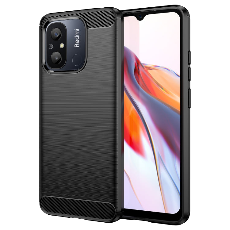 Brushed Texture Carbon Fiber TPU Phone Case, For Samsung Galaxy F04, For Xiaomi Redmi K60E, For Xiaomi Poco C50, For Xiaomi Redmi Note 12 Pro Speed, For Infinix Note 12i, For Infinix Hot 12 Play, For Infinix Hot 12 Play NFC, For Infinix Hot 20S        ...
