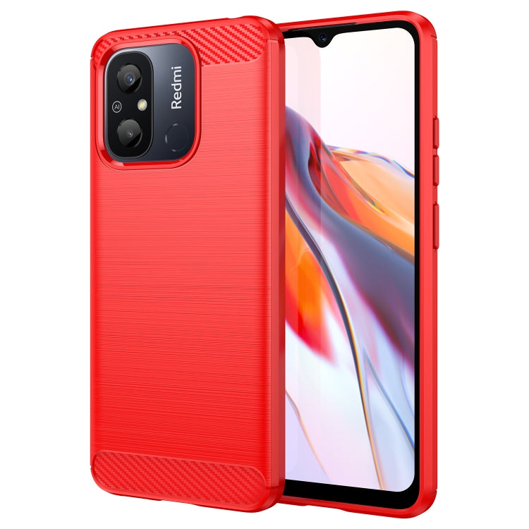 Brushed Texture Carbon Fiber TPU Phone Case, For Samsung Galaxy F04, For Xiaomi Redmi K60E, For Xiaomi Poco C50, For Xiaomi Redmi Note 12 Pro Speed, For Infinix Note 12i, For Infinix Hot 12 Play, For Infinix Hot 12 Play NFC, For Infinix Hot 20S        ...