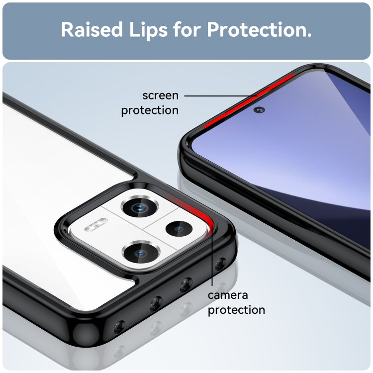 Colorful Series Acrylic + TPU Phone Case, For Xiaomi 13, For Xiaomi 13 Pro