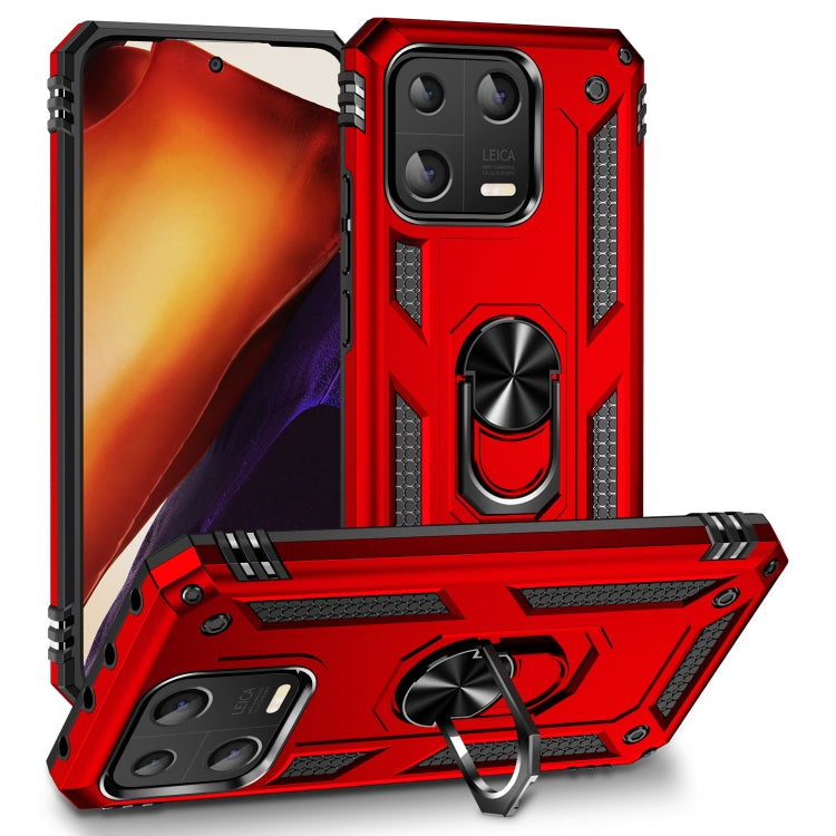 Shockproof TPU + PC Phone Case with Holder, For Xiaomi 13, For Xiaomi 13 Pro