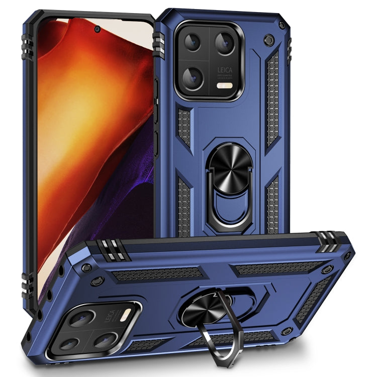 Shockproof TPU + PC Phone Case with Holder, For Xiaomi 13, For Xiaomi 13 Pro
