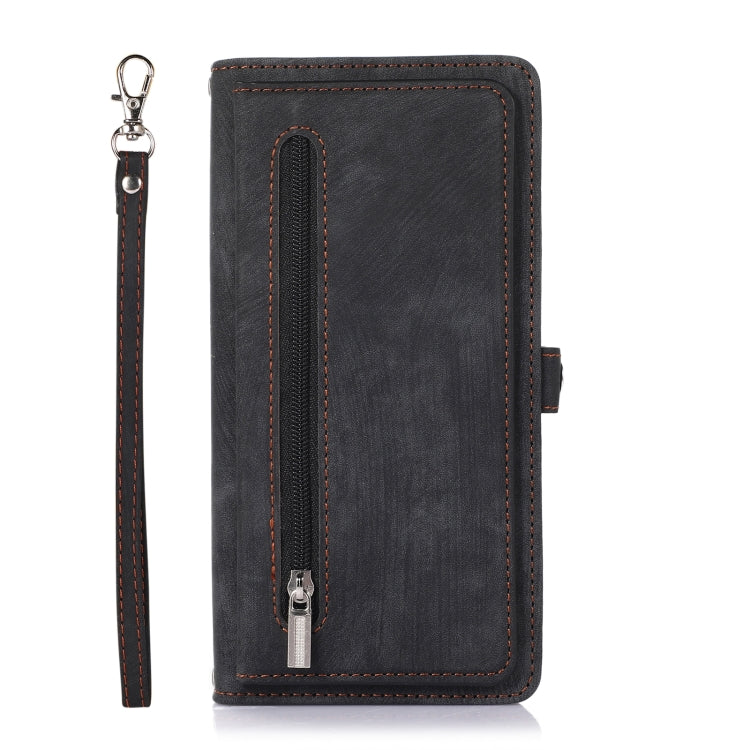 Zipper Card Slot Buckle Wallet Leather Phone Case, For Samsung Galaxy S23 5G, For Samsung Galaxy S23+ 5G, For Samsung Galaxy S23 Ultra 5G, For Samsung Galaxy A14 5G, For Samsung Galaxy A23, For Samsung Galaxy A13 4G / 5G, For Samsung Galaxy A53 5G     ...