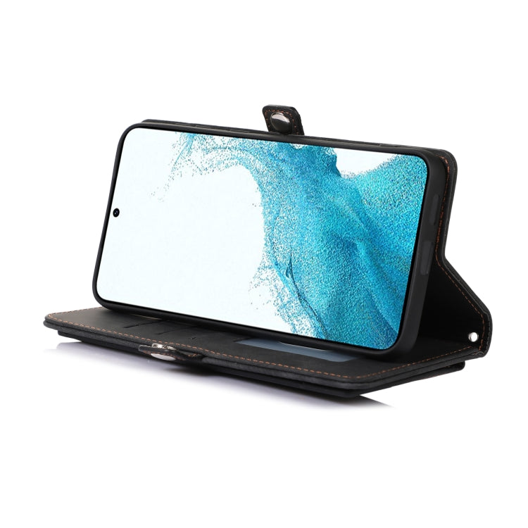 Zipper Card Slot Buckle Wallet Leather Phone Case, For Samsung Galaxy S23 5G, For Samsung Galaxy S23+ 5G, For Samsung Galaxy S23 Ultra 5G, For Samsung Galaxy A14 5G, For Samsung Galaxy A23, For Samsung Galaxy A13 4G / 5G, For Samsung Galaxy A53 5G     ...