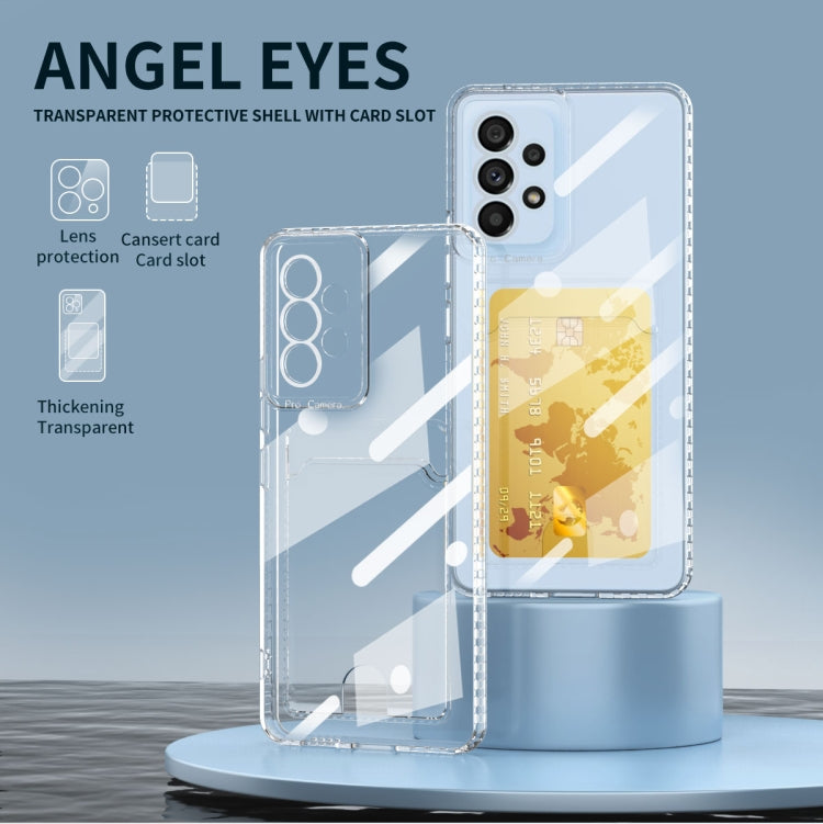 Card Bag Shockproof Transparent Phone Case, For Samsung Galaxy A34 5G, For Samsung Galaxy A54 5G, For Samsung Galaxy A13 5G, For Samsung Galaxy M23 5G / M13 5G, For Samsung Galaxy A32 4G, For Samsung Galaxy A32 5G / M32 5G                              ...
