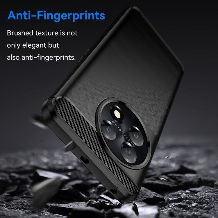 Brushed Texture Carbon Fiber TPU Phone Case, For OnePlus 11 5G, For Motorola Moto E13