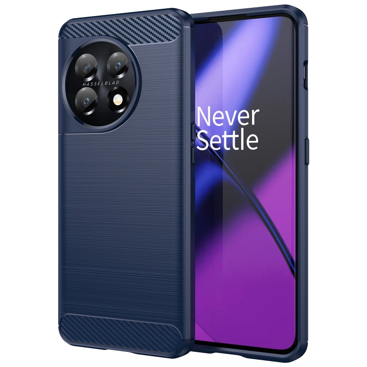 Brushed Texture Carbon Fiber TPU Phone Case, For OnePlus 11 5G, For Motorola Moto E13