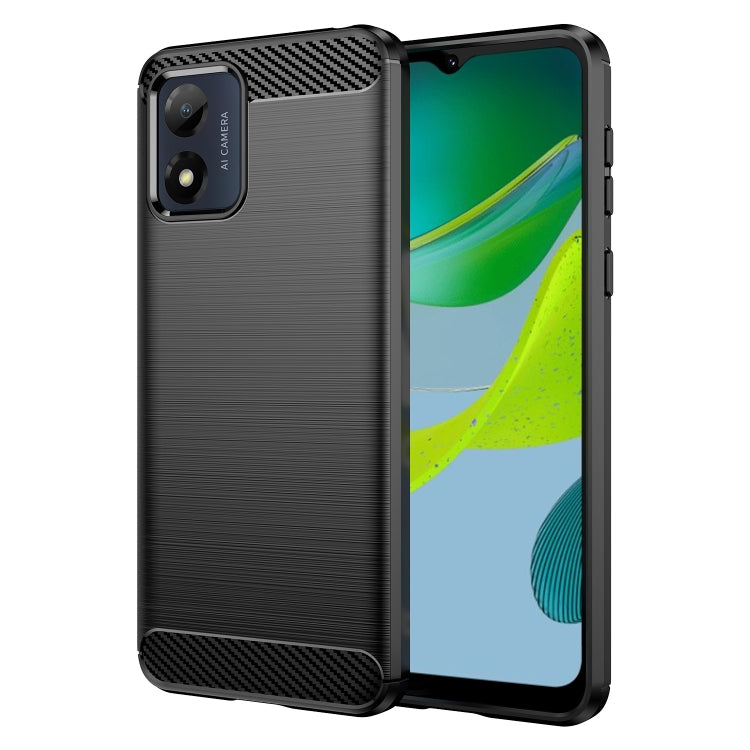 Brushed Texture Carbon Fiber TPU Phone Case, For OnePlus 11 5G, For Motorola Moto E13