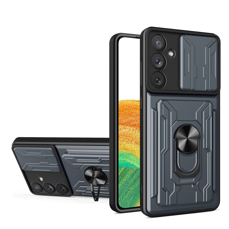 Sliding Camshield Card Phone Case, For Samsung Galaxy A34 5G, For Motorola Moto Edge 30 Neo