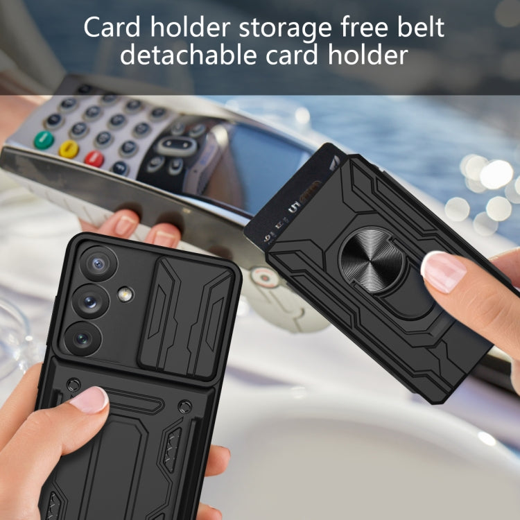 Sliding Camshield Card Phone Case, For Samsung Galaxy A34 5G, For Motorola Moto Edge 30 Neo