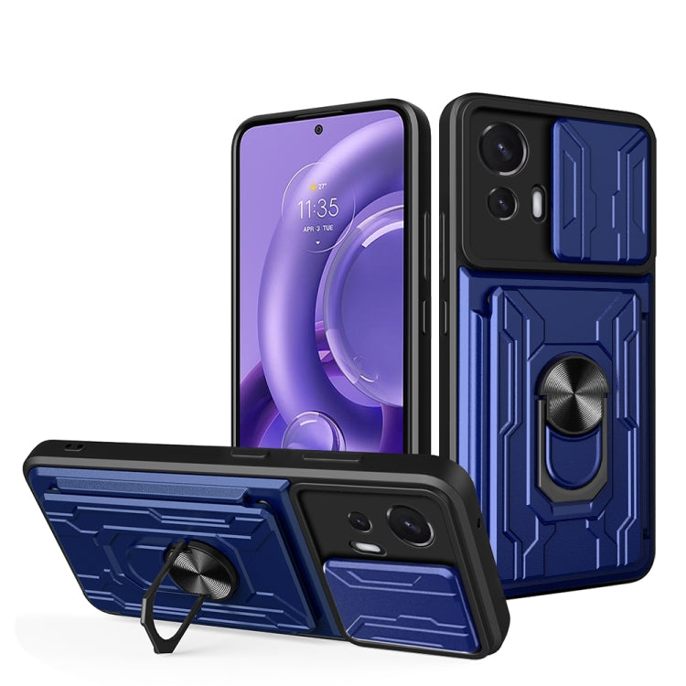 Sliding Camshield Card Phone Case, For Samsung Galaxy A34 5G, For Motorola Moto Edge 30 Neo