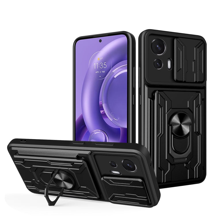 Sliding Camshield Card Phone Case, For Samsung Galaxy A34 5G, For Motorola Moto Edge 30 Neo
