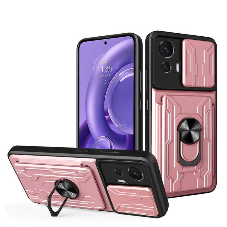 Sliding Camshield Card Phone Case, For Samsung Galaxy A34 5G, For Motorola Moto Edge 30 Neo
