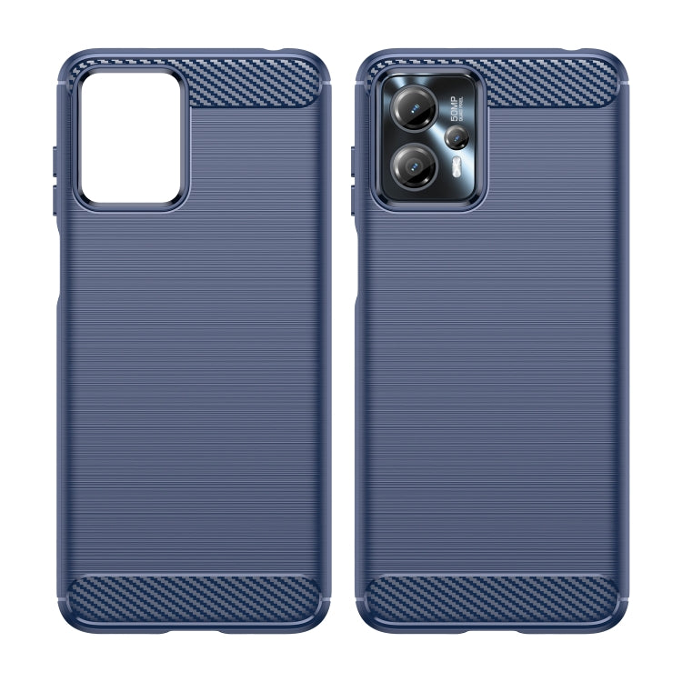 Brushed Texture Carbon Fiber TPU Phone Case, For Motorola Moto G13, For Motorola Moto G23, For Motorola Moto G53, For Motorola Moto G53 5G