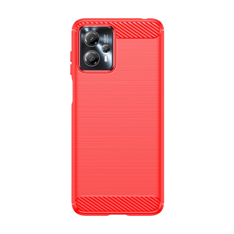 Brushed Texture Carbon Fiber TPU Phone Case, For Motorola Moto G13, For Motorola Moto G23, For Motorola Moto G53, For Motorola Moto G53 5G