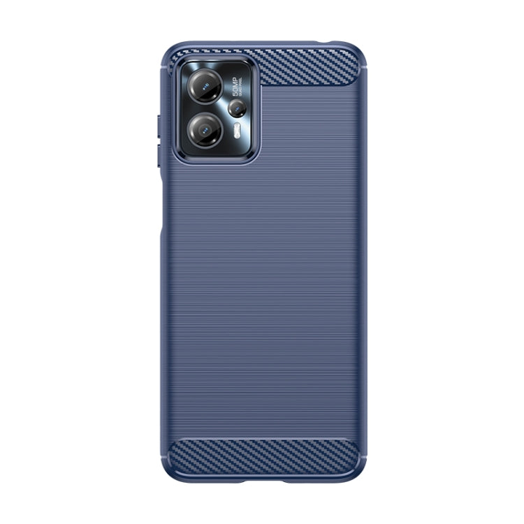 Brushed Texture Carbon Fiber TPU Phone Case, For Motorola Moto G13, For Motorola Moto G23, For Motorola Moto G53, For Motorola Moto G53 5G