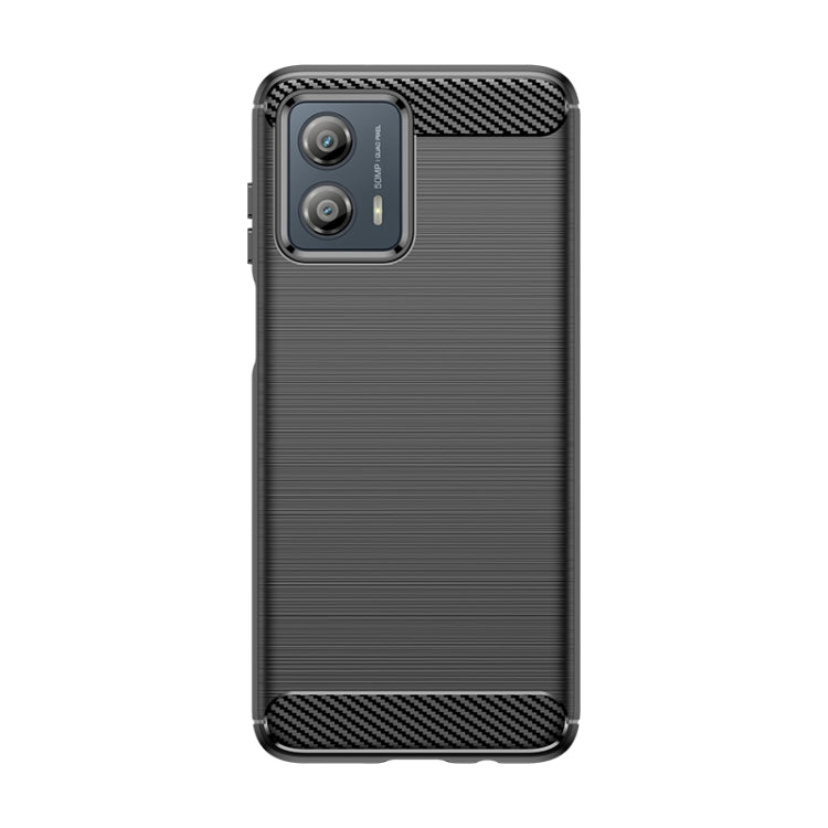 Brushed Texture Carbon Fiber TPU Phone Case, For Motorola Moto G13, For Motorola Moto G23, For Motorola Moto G53, For Motorola Moto G53 5G
