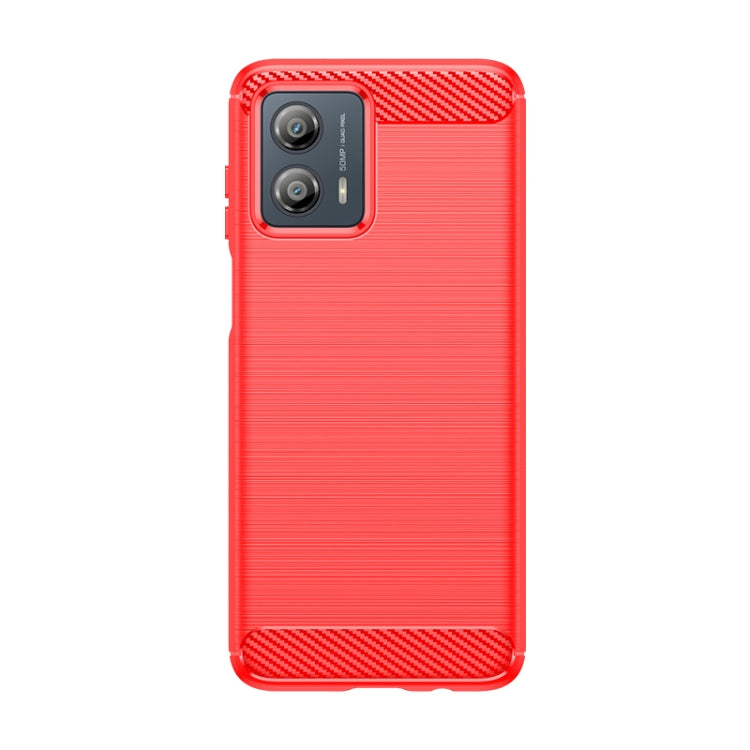 Brushed Texture Carbon Fiber TPU Phone Case, For Motorola Moto G13, For Motorola Moto G23, For Motorola Moto G53, For Motorola Moto G53 5G