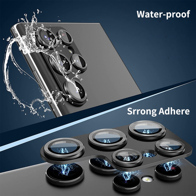 For Samsung Galaxy S23 Ultra ENKAY 9H Rear Camera Lens Aluminium Alloy Tempered Glass Film, For Samsung Galaxy S23 Ultra 5G