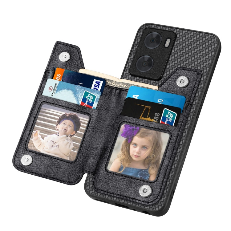 Carbon Ffiber Flip Zipper Wallet Phone Case, For OPPO A57 4G, For OPPO Reno9, For OPPO Reno9 Pro+, For Xiaomi Poco M5 4G, For Realme C30, For Xiaomi 13 Pro, For Xiaomi 13, For Google Pixel 7A