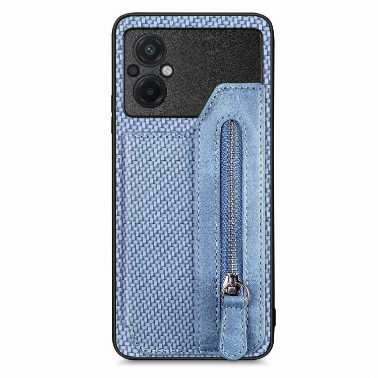 Carbon Ffiber Flip Zipper Wallet Phone Case, For OPPO A57 4G, For OPPO Reno9, For OPPO Reno9 Pro+, For Xiaomi Poco M5 4G, For Realme C30, For Xiaomi 13 Pro, For Xiaomi 13, For Google Pixel 7A