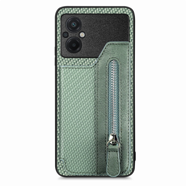 Carbon Ffiber Flip Zipper Wallet Phone Case, For OPPO A57 4G, For OPPO Reno9, For OPPO Reno9 Pro+, For Xiaomi Poco M5 4G, For Realme C30, For Xiaomi 13 Pro, For Xiaomi 13, For Google Pixel 7A