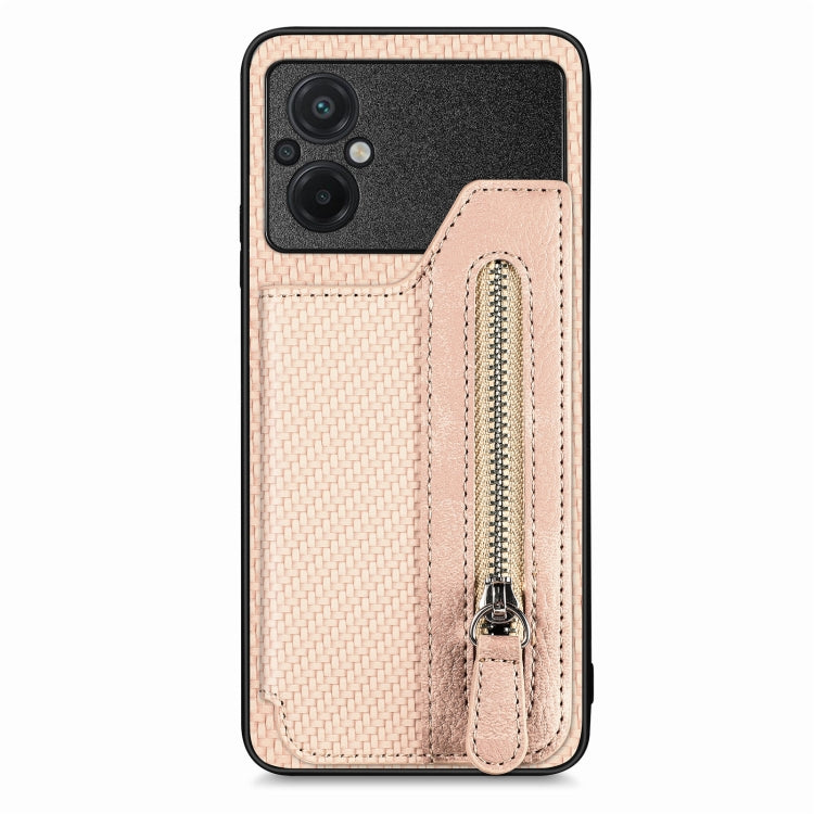 Carbon Ffiber Flip Zipper Wallet Phone Case, For OPPO A57 4G, For OPPO Reno9, For OPPO Reno9 Pro+, For Xiaomi Poco M5 4G, For Realme C30, For Xiaomi 13 Pro, For Xiaomi 13, For Google Pixel 7A