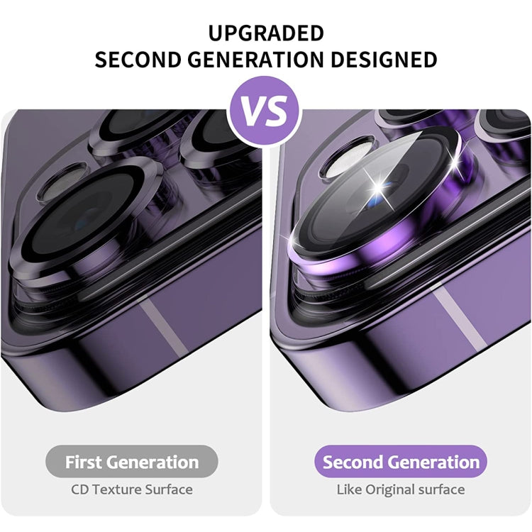 For iPhone 14 Pro / 14 Pro Max ENKAY AR Anti-reflection Camera Lens Glass Full Film, For iPhone 14 Pro / 14 Pro Max