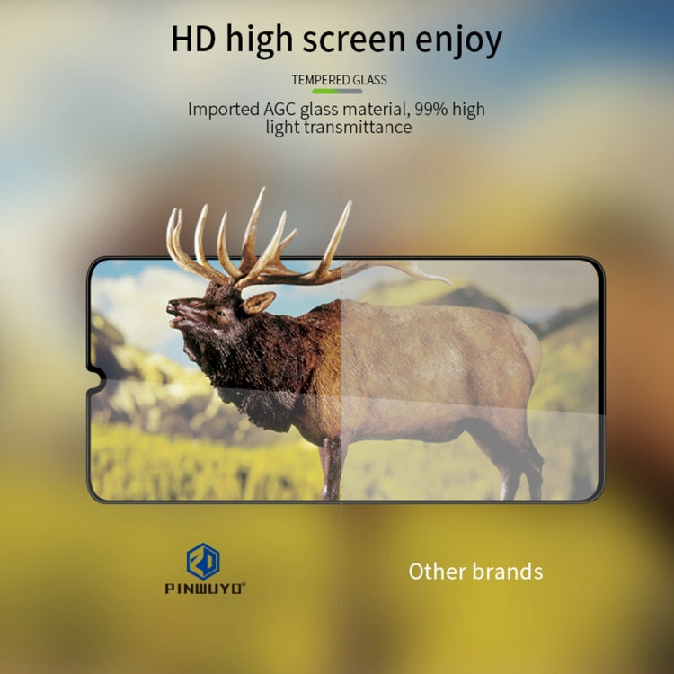PINWUYO 9H 3D Curved Full Screen Explosion-proof Tempered Glass Film, For Samsung Galaxy A34 5G