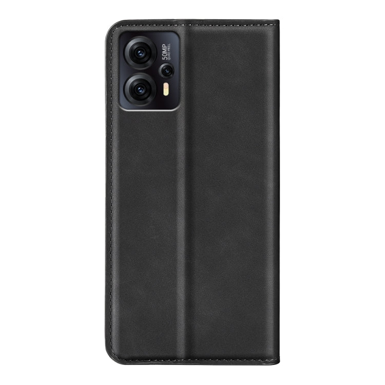 For Motorola Moto E13 Retro-skin  Magnetic Suction Leather Phone Case, For Motorola Moto E13