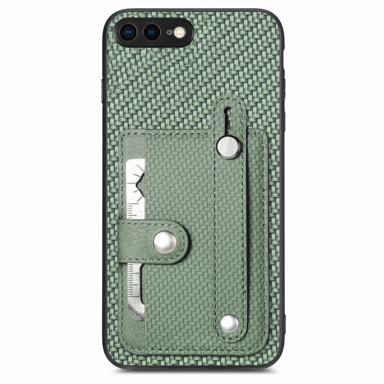Wristband Kickstand Card Wallet Back Cover Phone Case with Tool Knife, For iPhone SE 2022 / 2020 / 7 / 8, For iPhone 7 Plus / 8 Plus, For iPhone 6 / 6s, For  iPhone 6 Plus / 6s Plus
