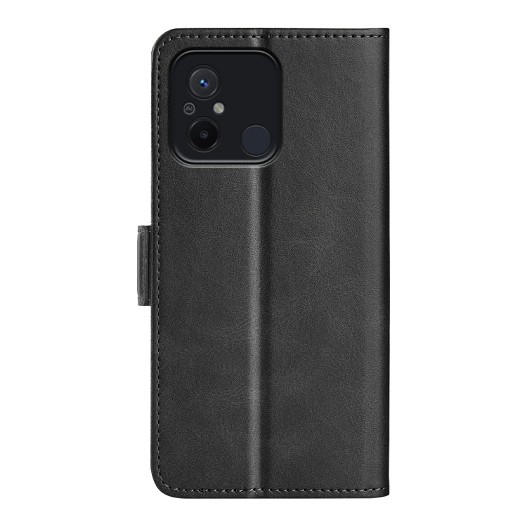 For Xiaomi Redmi 12C Dual-side Magnetic Buckle Horizontal Flip Leather Phone Case, For Xiaomi Redmi 12C