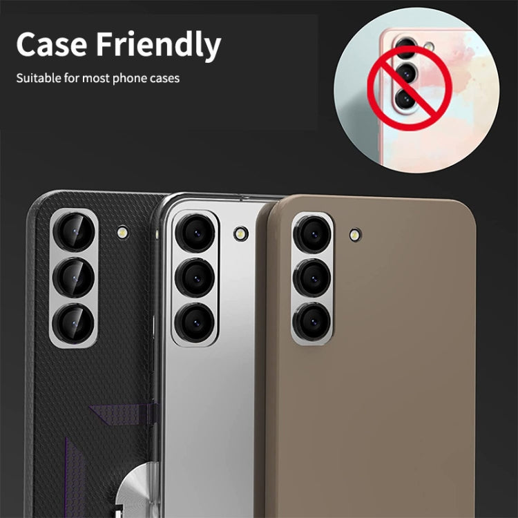 For Samsung Galaxy A54 ENKAY Hat-Prince 9H Rear Camera Lens Aluminium Alloy Ring Tempered Glass Film, For Samsung Galaxy A54