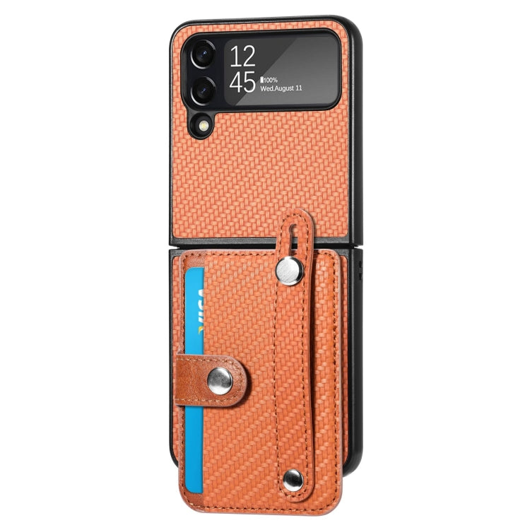 Wristband Kickstand Card Wallet Back Cover Phone Case, For Samsung Galaxy Z Fold4, For Samsung Galaxy Z Fold3, For Samsung Galaxy Z Fold2, For Samsung Galaxy Z Flip4, For Samsung Galaxy Z Flip3 5G, For Samsung Galaxy Z Flip 5G, For OPPO Find N2 Flip