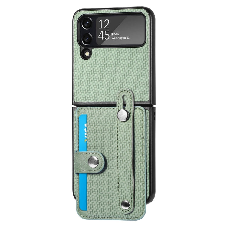 Wristband Kickstand Card Wallet Back Cover Phone Case, For Samsung Galaxy Z Fold4, For Samsung Galaxy Z Fold3, For Samsung Galaxy Z Fold2, For Samsung Galaxy Z Flip4, For Samsung Galaxy Z Flip3 5G, For Samsung Galaxy Z Flip 5G, For OPPO Find N2 Flip