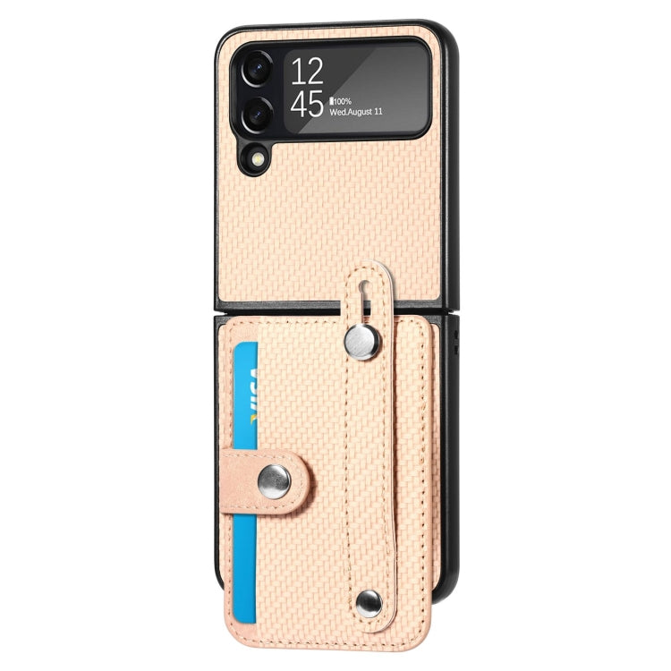 Wristband Kickstand Card Wallet Back Cover Phone Case, For Samsung Galaxy Z Fold4, For Samsung Galaxy Z Fold3, For Samsung Galaxy Z Fold2, For Samsung Galaxy Z Flip4, For Samsung Galaxy Z Flip3 5G, For Samsung Galaxy Z Flip 5G, For OPPO Find N2 Flip