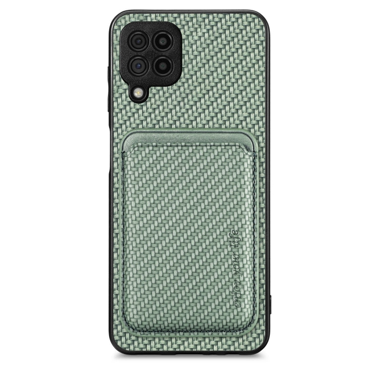 Carbon Fiber Leather Card Magsafe Magnetic Phone Case, For Samsung Galaxy A14 5G, For Samsung Galaxy A04 4G, For Samsung Galaxy A13 4G, For Samsung Galaxy A13 5G, For Samsung Galaxy A22 4G, For Samsung Galaxy A22 5G, For Samsung Galaxy A32 5G          ...