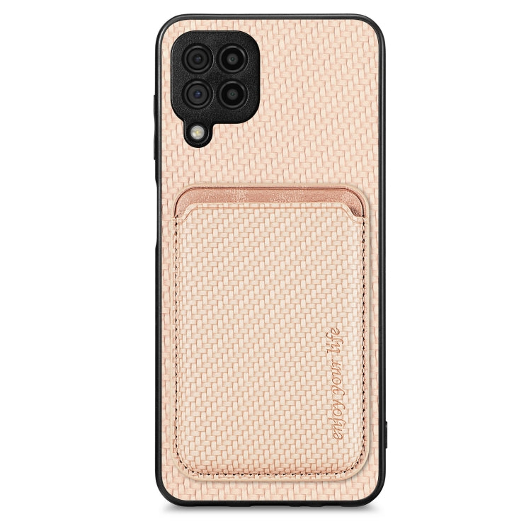 Carbon Fiber Leather Card Magsafe Magnetic Phone Case, For Samsung Galaxy A14 5G, For Samsung Galaxy A04 4G, For Samsung Galaxy A13 4G, For Samsung Galaxy A13 5G, For Samsung Galaxy A22 4G, For Samsung Galaxy A22 5G, For Samsung Galaxy A32 5G          ...