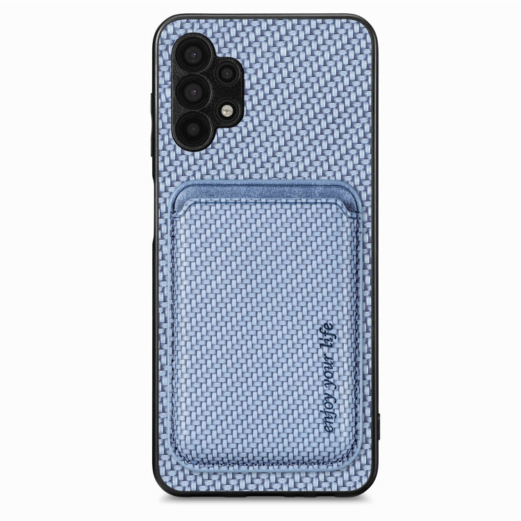 Carbon Fiber Leather Card Magsafe Magnetic Phone Case, For Samsung Galaxy A14 5G, For Samsung Galaxy A04 4G, For Samsung Galaxy A13 4G, For Samsung Galaxy A13 5G, For Samsung Galaxy A22 4G, For Samsung Galaxy A22 5G, For Samsung Galaxy A32 5G          ...