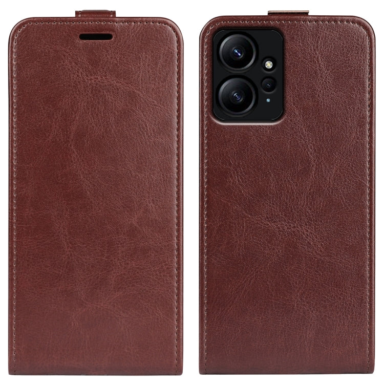 For Xiaomi Redmi Note 12 4G Global R64 Texture Vertical Flip Leather Phone Case, For Xiaomi Redmi Note 12 4G Global