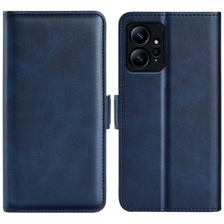 For Xiaomi Redmi Note 12 4G Global Dual-side Magnetic Buckle Horizontal Flip Leather Phone Case, For Xiaomi Redmi Note 12 4G Global