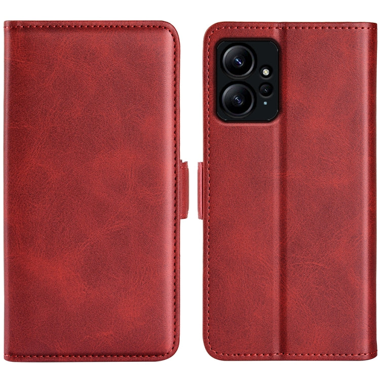 For Xiaomi Redmi Note 12 4G Global Dual-side Magnetic Buckle Horizontal Flip Leather Phone Case, For Xiaomi Redmi Note 12 4G Global