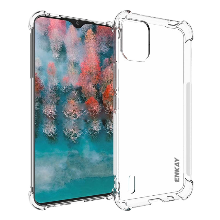 ENKAY Clear TPU Shockproof Anti-slip Phone Case, For Nokia C300 4G, For Nokia G42 5G, For Nokia C12 4G, For Nokia C110 4G, For Nokia C22 4G, For Nokia XR21 5G, For Nokia C32 4G
