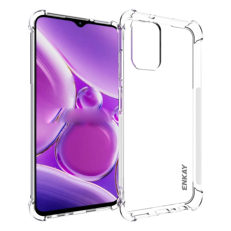 ENKAY Clear TPU Shockproof Anti-slip Phone Case, For Nokia C300 4G, For Nokia G42 5G, For Nokia C12 4G, For Nokia C110 4G, For Nokia C22 4G, For Nokia XR21 5G, For Nokia C32 4G