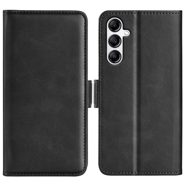 For Samsung Galaxy A34 Dual-side Magnetic Buckle Horizontal Flip Leather Phone Case, For Samsung Galaxy A34 5G