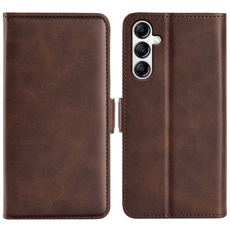 For Samsung Galaxy A34 Dual-side Magnetic Buckle Horizontal Flip Leather Phone Case, For Samsung Galaxy A34 5G