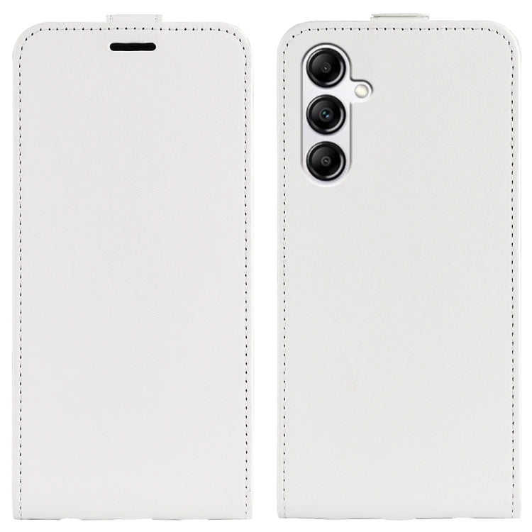 For Samsung Galaxy A34 5G R64 Texture Vertical Flip Leather Phone Case, For Samsung Galaxy A34 5G